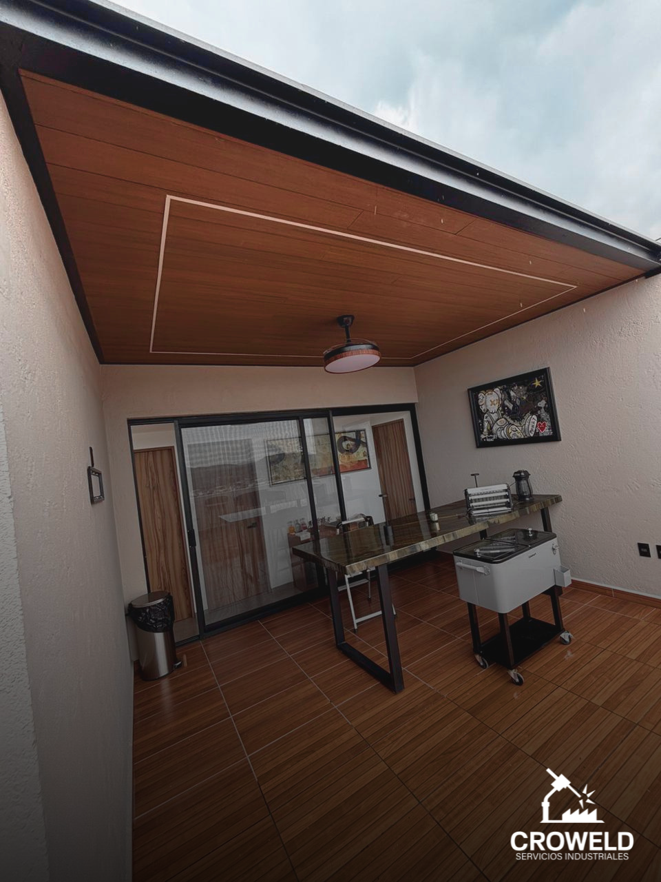 Pérgola Croweld